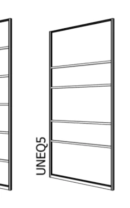 UNEQ5 split-panel layout